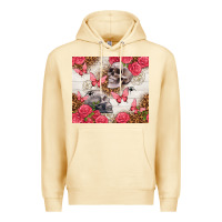 Pina Colada skulls and roses tumbler Premium Hoodie - TumblerDesignByShophia