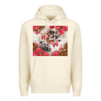 Sandshell skulls and roses tumbler Premium Hoodie - TumblerDesignByShophia