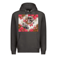 Smoke skulls and roses tumbler Premium Hoodie - TumblerDesignByShophia