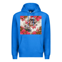 True Royal skulls and roses tumbler Premium Hoodie - TumblerDesignByShophia