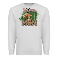 Dove Grey Soccer Mom Premium Sweatshirt - HowdyJamesFarm