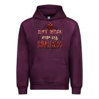Mauve Wine Hot mess express mama Mother's Day Urban Hoodie - FaDigitalArtStudio