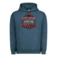 Pigment Midnight Navy Hot mess express mama Mother's Day Urban Hoodie - FaDigitalArtStudio