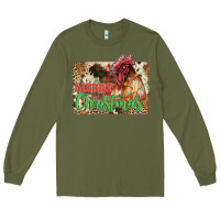 Army Green merry christmas Long Sleeve Tee - JahusDesignShop