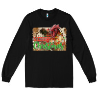 Black merry christmas Long Sleeve Tee - JahusDesignShop