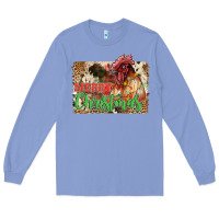 Colony Blue merry christmas Long Sleeve Tee - JahusDesignShop