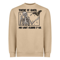 Mushroom there it goes my last flying fck Heavyweight Sweatshirt - MaliasSmallBusiness