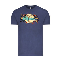 Vintage Denim softball mama Vintage Tee - MaliasSmallBusiness