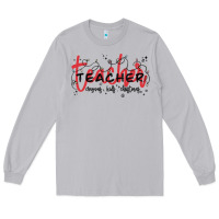 Moon Dust christmas teacher Long Sleeve Tee - MaliasSmallBusiness