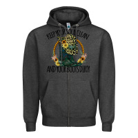 Charcoal Heather Keep Your Soul Clean And Your Boots Dırty Cowgirl Boots Zipper Hoodie - Bettercallsaul