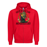 Red Keep Your Soul Clean And Your Boots Dırty Cowgirl Boots Zipper Hoodie - Bettercallsaul