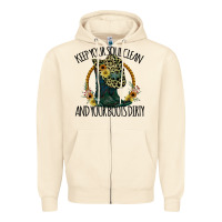 Keep Your Soul Clean And Your Boots Dırty Cowgirl Boots Zipper Hoodie | Teevron