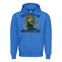 True Royal Keep Your Soul Clean And Your Boots Dırty Cowgirl Boots Zipper Hoodie - Bettercallsaul