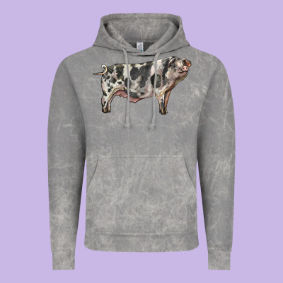Spotted Pig Vintage Hoodie Designed By Lillyallendesigns