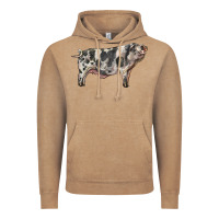 Vintage Coffee Spotted Pig Vintage Hoodie - LillyAllenDesigns