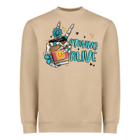 Staying Alive Heavyweight Sweatshirt | Teevron
