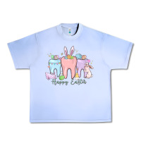 Grape Ice happy easter teeth Urban Heavy Tee - MaliasSmallBusiness