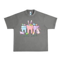 Tornado happy easter teeth Urban Heavy Tee - MaliasSmallBusiness