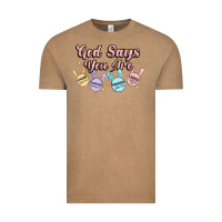 God Says You Are Easter Vintage Tee | Teevron