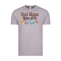 Vintage Zinc god says you are easter Vintage Tee - MaliasSmallBusiness