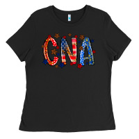 Black cna america Ladies Tee - RacoonDesign