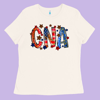 Cna America Ladies Tee Designed By Racoondesign