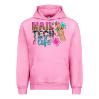 Fuchsia Pink nail tech life bbs Urban Hoodie - BundleAndBundleShop