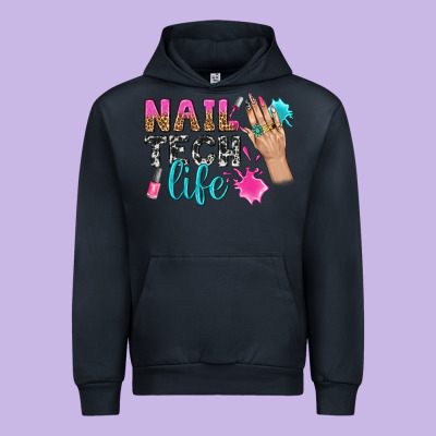 Nail Tech Life Bbs Urban Hoodie Designed By Bundleandbundleshop