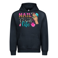 Navy nail tech life bbs Urban Hoodie - BundleAndBundleShop