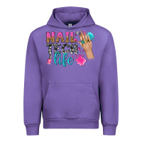 Tulip nail tech life bbs Urban Hoodie - BundleAndBundleShop