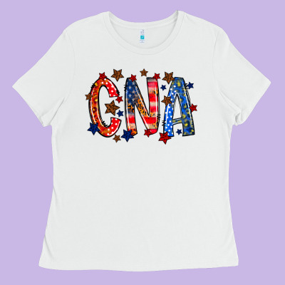 Cna America Ladies Tee Designed By Racoondesign