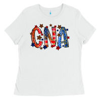 White cna america Ladies Tee - RacoonDesign