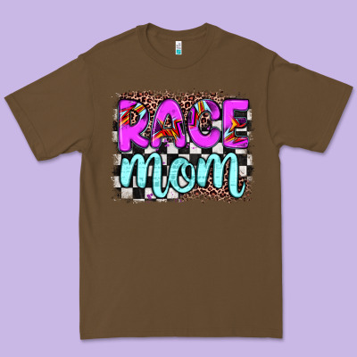 Race Mom Premium Tee Designed By Jahusdesignshop