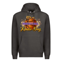 Smoke It's a Basketball kinda day Premium Hoodie - HowdyJamesFarm