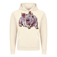 Vintage Artic Landrace Pig Vintage Hoodie - LillyAllenDesigns