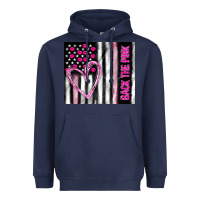 Navy back the pink Heavyweight Hoodie - TumblerDesignByShophia