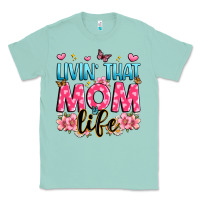 Seafoam livin' that mom life Classic Tee - JahusDesignShop
