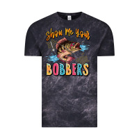 Cloud Black show me your bobbers Vintage Tee - JahusDesignShop