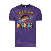 Cloud Purple show me your bobbers Vintage Tee - JahusDesignShop