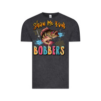 Vintage Black show me your bobbers Vintage Tee - JahusDesignShop