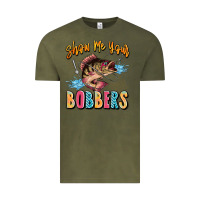 Vintage Olive show me your bobbers Vintage Tee - JahusDesignShop