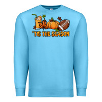Ocean Blue Tis the season Sport Premium Sweatshirt - HowdyJamesFarm