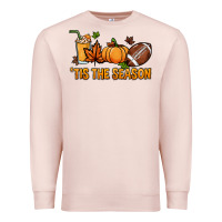 Pale Pink Tis the season Sport Premium Sweatshirt - HowdyJamesFarm