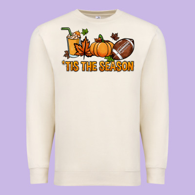 Tis The Season Sport Premium Sweatshirt Designed By Howdyjamesfarm
