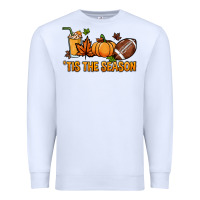White Tis the season Sport Premium Sweatshirt - HowdyJamesFarm