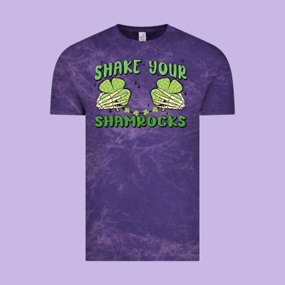 Shake Your Shamrocks Vintage Tee Designed By Maliassmallbusiness