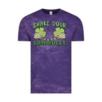 Cloud Purple shake your shamrocks Vintage Tee - MaliasSmallBusiness