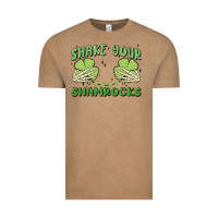 Vintage Coffee shake your shamrocks Vintage Tee - MaliasSmallBusiness