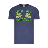 Vintage Denim shake your shamrocks Vintage Tee - MaliasSmallBusiness