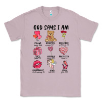 Lilac god says i am valentine's day Classic Tee - MaliasSmallBusiness